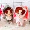 niannyyhouse Shark Clothes 20cm(7.8in) Plush Doll Clothes Onesies + Shoe