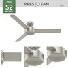 Hunter 52 inch Indoor Ceiling Fan No Light - Modern