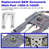 1900-2-1600 Replacement B&W Gooseneck Hitches Safety Chain Trailer U-Bolt Kit