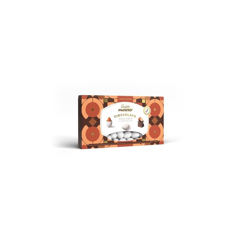 Confetti Maxtris Ciocomandorla gusto Nut, scatola 500g
