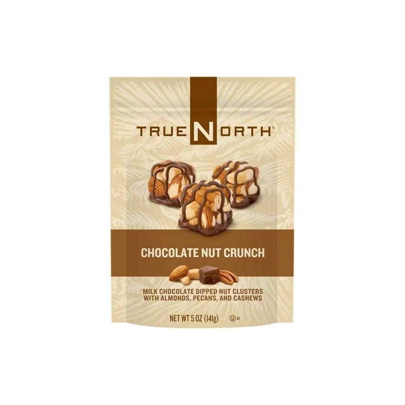 True North Chocolate Nut Crunch, 5 Ounce -- 6 per