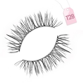 Onlyall Onlyall Natural Lashes Wispy Lashes Natural Look False Eyelashes Natural Flared Eyelashes False Eye Lashes Soft Fluffy Lashes 7 Pairs T28