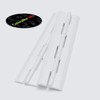 Caterpillar Red 3 x Acrylic Hinge 200mm WHITE, Continous Acrylic