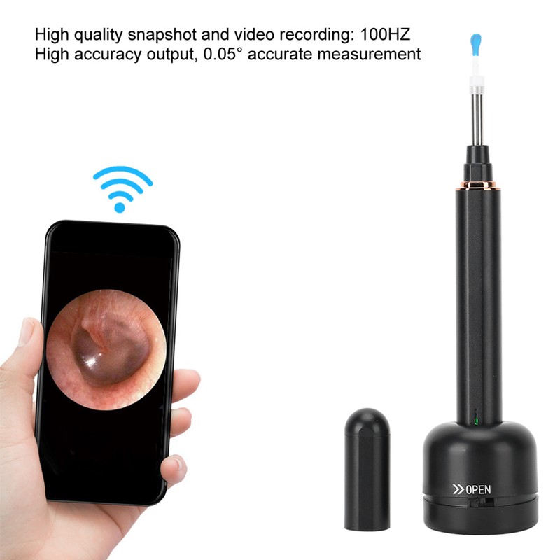 T1‑1 Wireless Smart Otoscope Integrated Compact Intelligent Ear Stick Cleaning