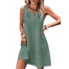 RUMIA Womens Swim Cover Up Sleeveless with Pockets Beach Vacation