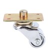 Upright Piano Wheel with Top Plate 360 Degree Rotation Caster