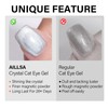 AILLSA Glass Cat Eye Gel Nail Polish, 15ml Pink Glitter