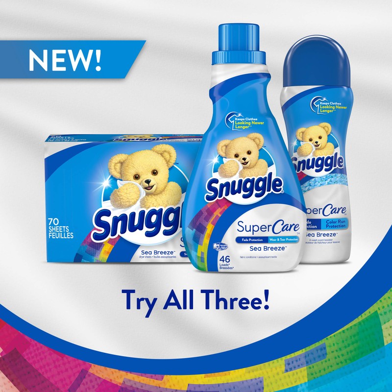 Snuggle Snuggle - Incremento de aroma para lavar Supercare, brisa