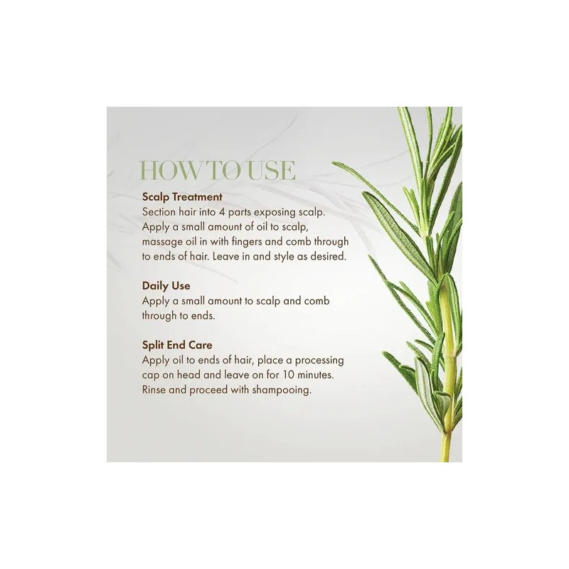 Mielle Organics Fortalecedor Cabello Con Biotina Y Romero