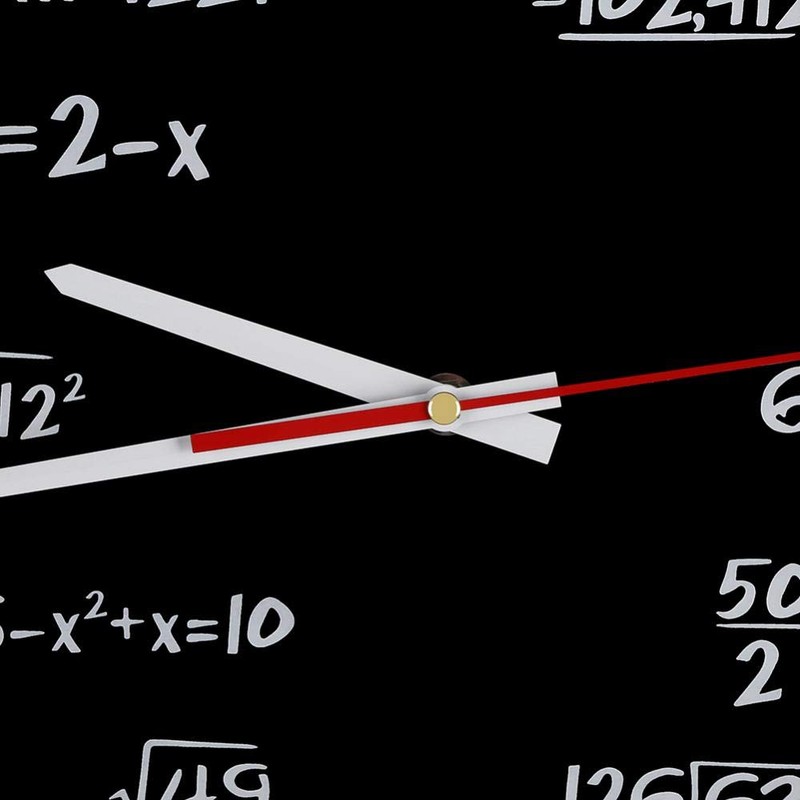 Reloj de Pared Acrílico-Acrílico Reloj de Pared Matemático Diseño Moderno