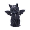 Nemesis Now B5149R0 Malpuss Winged Occult Cat Figurine, Polyresin, Black