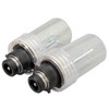 2pcs Headlight Bulb 35W 7000LM Bright Headlamp Bulbs Replacement for