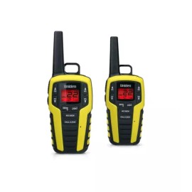 Uniden Best Walkie Talkie Radio Two-Way 2 Pack Pair w/ NOAA Weather Splash-Proof