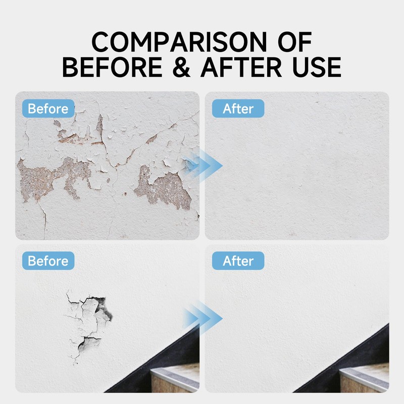 Mollor Drywall Repair Kit - Wall Patch & Spackle Paste