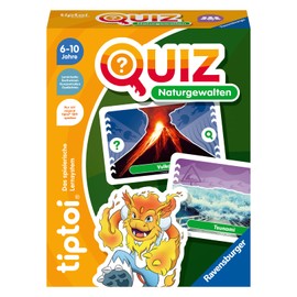Ravensburger tiptoi 00167 Quiz Nature Powers, Quiz Game for Children from 6 Years, for 1-4 Players