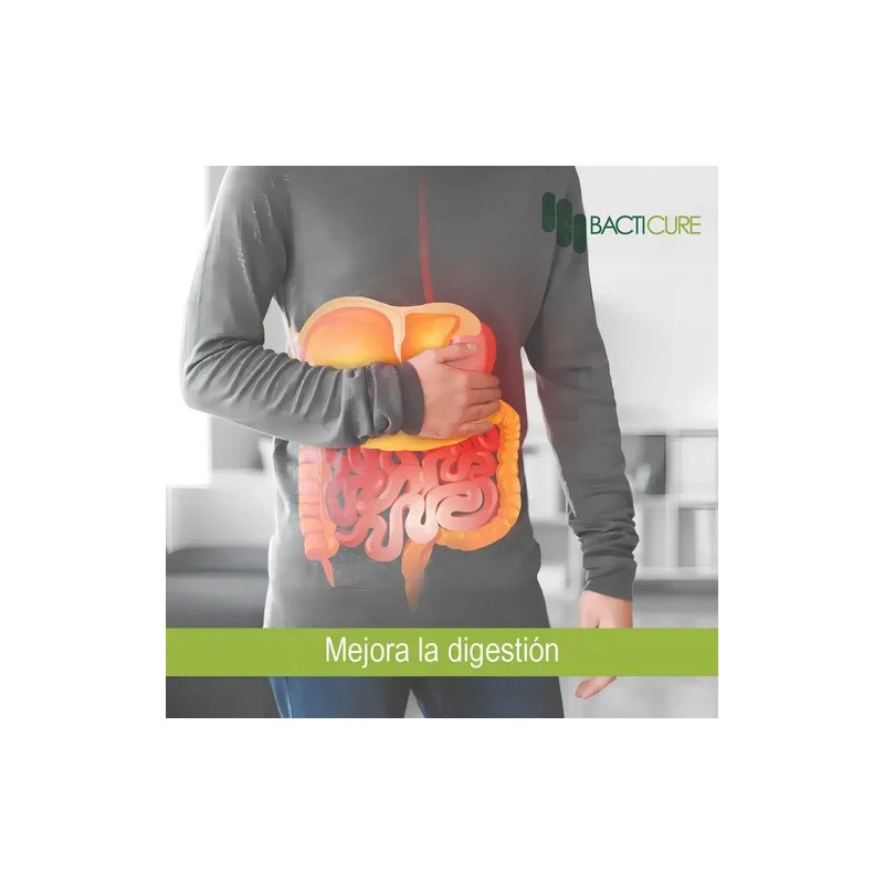 Bacticure Probióticos Para El Balance Del Sistema Digestivo. Sabor Sin