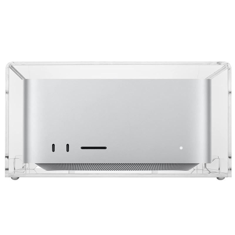 CaSZLUTION - Soporte de computadora acrílico para Apple Mac Studio,