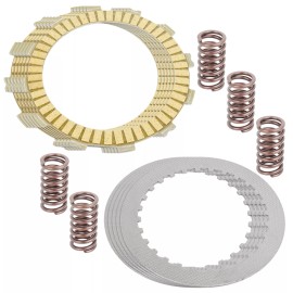 Caltric Clutch Friction Plates And Springs Kit for Honda CB650Sc Nighthawk 650 1983-85