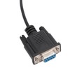 VBESTLIFE DB9 RS232 to RJ11 6P4C Console Cable, 6FT, Plug