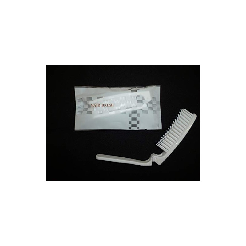 Bifold Slim Brush, Individually Packaged, Commercial Hotel Amenities, Disposable 50