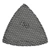 Trend Mesh 93mm 80 Grit Abrasive Delta Sanding Sheets, AB/OSC/80M,