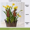 Gartenstecker Hasen - Edelrost Deko für Ostern - 2er Set