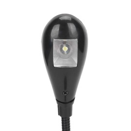 JTLB 360 Degree Rotating LED Clamp Light 5000K-6000K Adjustable White Reading Clamp Lamp Desk Bed Headboard Computer