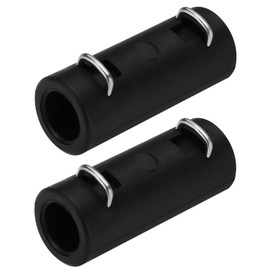 SG Store Pack of 2 Pressure Washer Gun Adapters Compatible with Kärcher 49.9 x 19.6 mm High Pressure Cleaning Hose Extension Connection for Gardens and Yards Black