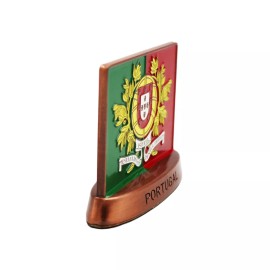 Gift Souvenirs Portugal Armillary Sphere Emblem Flag Metal Paper Weight