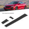 3pcs/set Center Console Trims Real Carbon Fiber Dashboard Covers Stickers