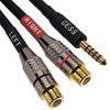 CESS-260 Balanced 4.4mm to RCA Female Jack Headphone Audio Adapter