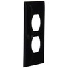 Leviton 80703-E 1-Gang Duplex Device Receptacle Wallplate, Standard Size, Thermoplastic