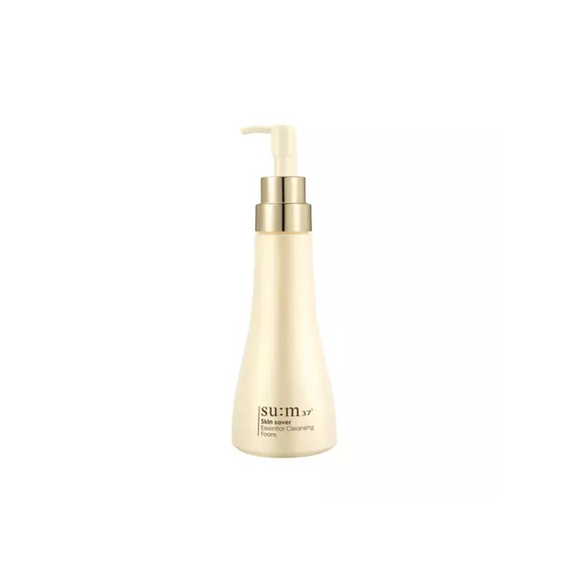 스킨세이버 숨37 스킨세이버 에센셜 클렌징 폼 250ml×1개 저자극 고보습 Sooryehan
