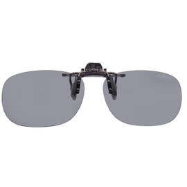 Cliponkeeper 9324 Keeper, Made in Japan, Clip-on Sunglasses, Sunglasses, UV Protection, Ultra Lightweight, Flip-up Type, Unisex, (Except for Yellow, Clear, Polarized Function), light smoke