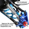 4PCS Stainless Steel Drive Shaft CVD Upgrades Part for 1/10