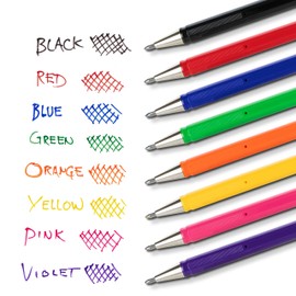 Pentel Pentel Arts Mattehop Gel Pen, (1.0mm), Bold Line, 8 Assorted Colors (K110VBP8M1)