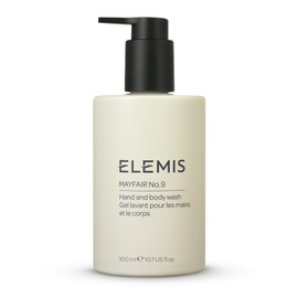 ELEMIS Mayfair No.9 Hand & Body Wash, Cleanses, Hydrates, and Refreshes, 95% Biodegradable, PEG- and SLS-Free, Refillable + Recyclable Bottle, 300ml