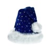 Ciffre Set of 5 Christmas Hats Santa Hat Blue Plush