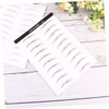 Healeved 20 Pairs Eyebrow Stickers Hair-like Simulation Brow Tint Eyebrow
