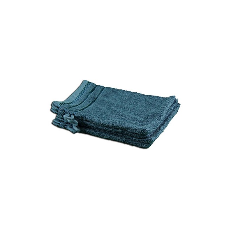 Gözze - Bath/Shower Glove/Mitt, Set of 4, Berlin, 100% Cotton,
