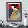 Artful Geisha No.4 Framed Print for Living Room Bedroom Home