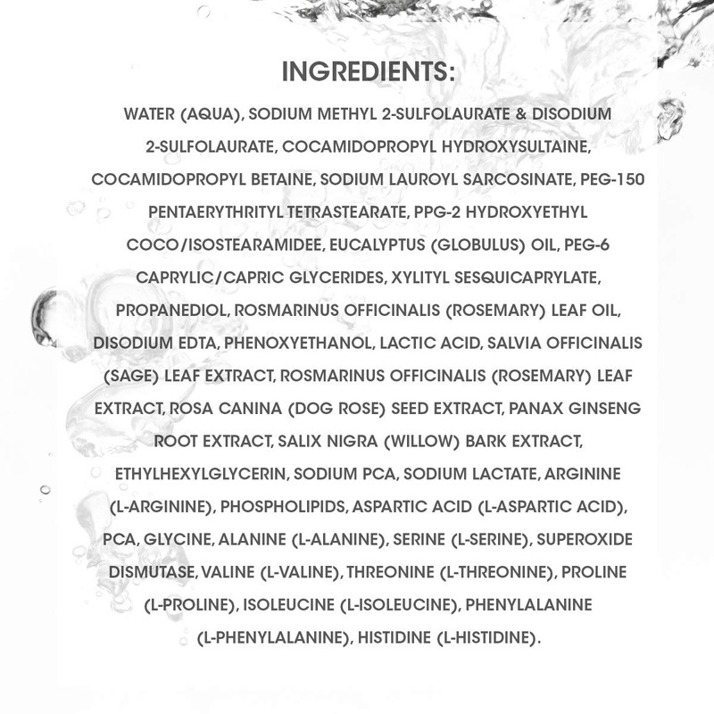 SEVEN Hair Care Cubica Clarifying Shampoo for Women & Men,