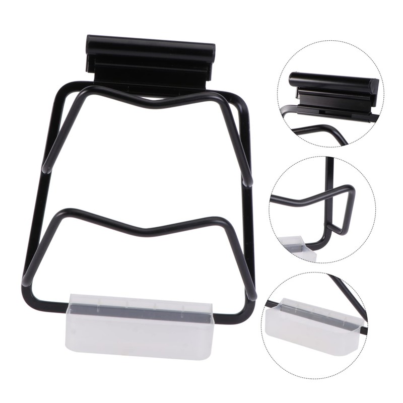 Mobestech 1pc Punch Pot Lid -mounted Kitchen Storage Organizer for
