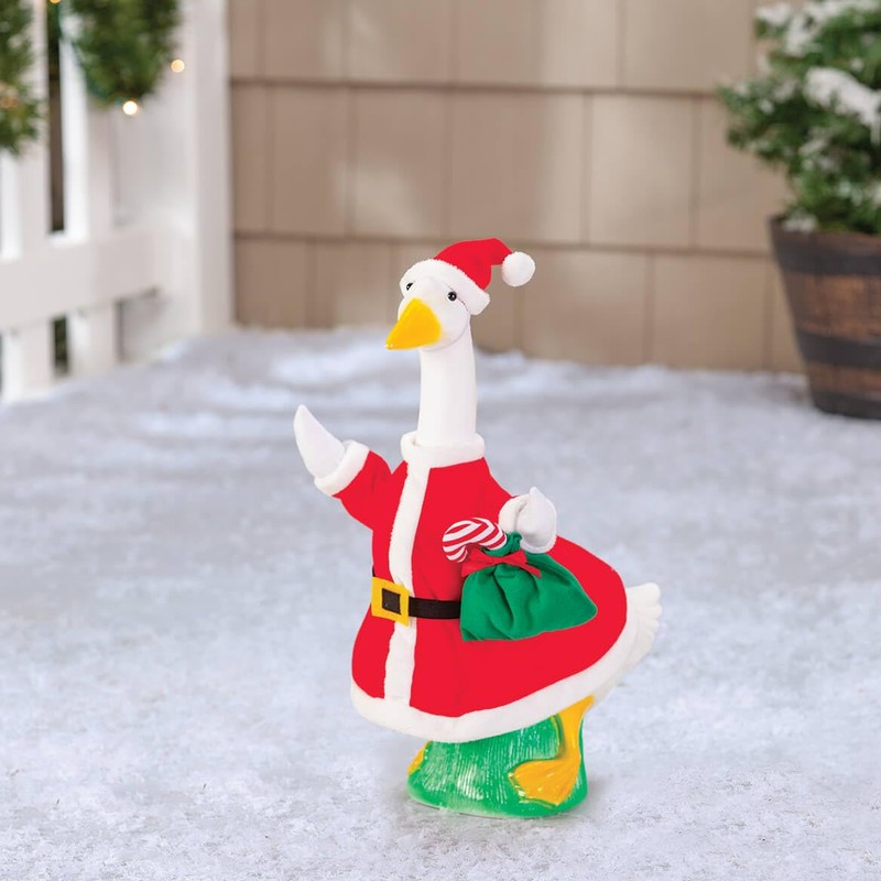 Fox Valley Traders Gaggleville Santa Baby Goose Outfit, Fits Baby