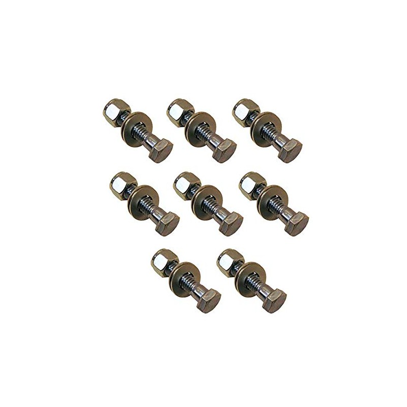 Semi Trucks Mud Flap Bolt Kit- Pack of 8