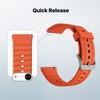 Ticwatch Pro 5 Smartwatch Band Replacement 24mm Width Silicone Watch