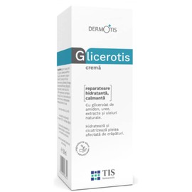 GliceroTIS Cream 50 g - Scars, Keratosis, Psoriasis, Relieving, Moisturising, Repairing - Cracked, Rough, Dry Skin - with Urea