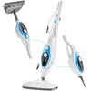 PurSteam 10-in-1 Steam Mop, Floor Steamer with Detachable Handheld Steam
