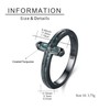 TwoAnts Cross Ring for Men 925 Sterling Silver Western Turquoise