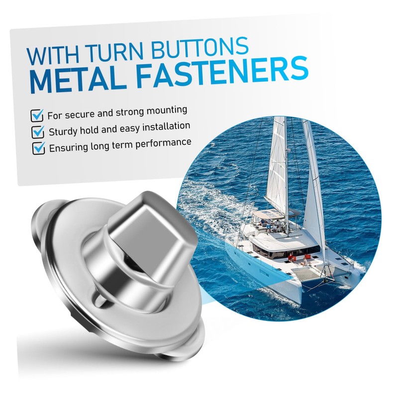 COHEALI Tarp Grommet Fasteners Tools Latch Lock Fastener Marine Canvas